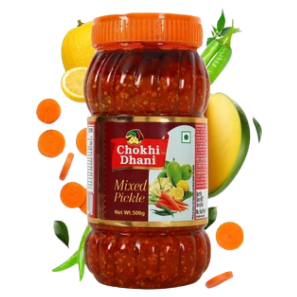 Chokhi Dhani Mixed Pickle 400g - Image 2